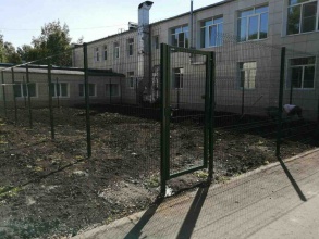 3D заборы для школы 15 метров фото в Балашихе