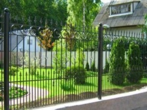 Кованые заборы на ленточном фундаменте 80 метров фото в Балашихе
